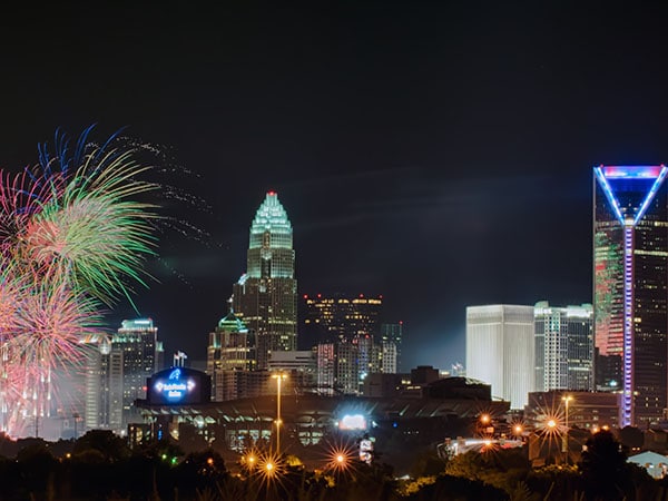 charlotte skyline