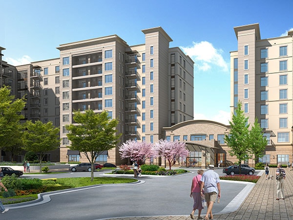 the barclay at southpark charlotte nc senior community exterior