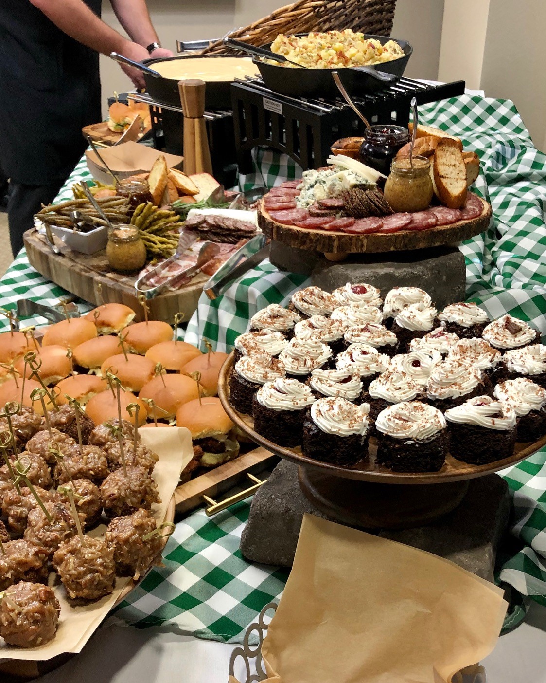 Octoberfest food buffet