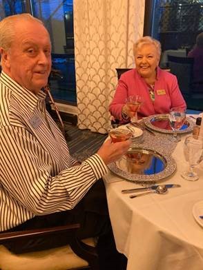 Couple at Dining Table