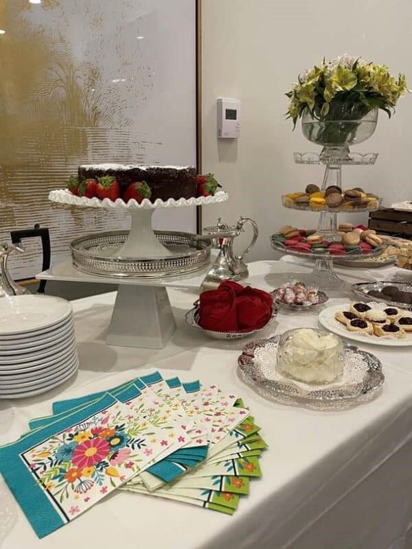 Afternoon Tea Party Treat Display