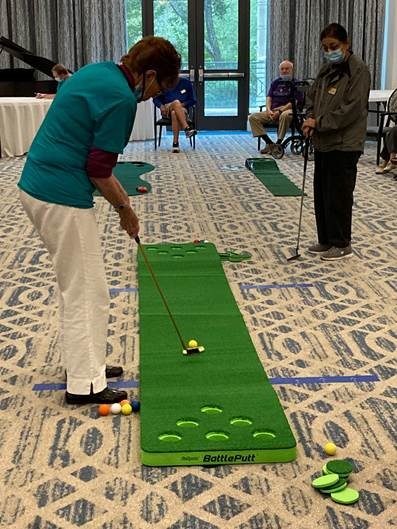 Hear a Pin Drop on the Putting Green